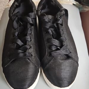Black Satin Circus by Sam Edelman Black Sneakers